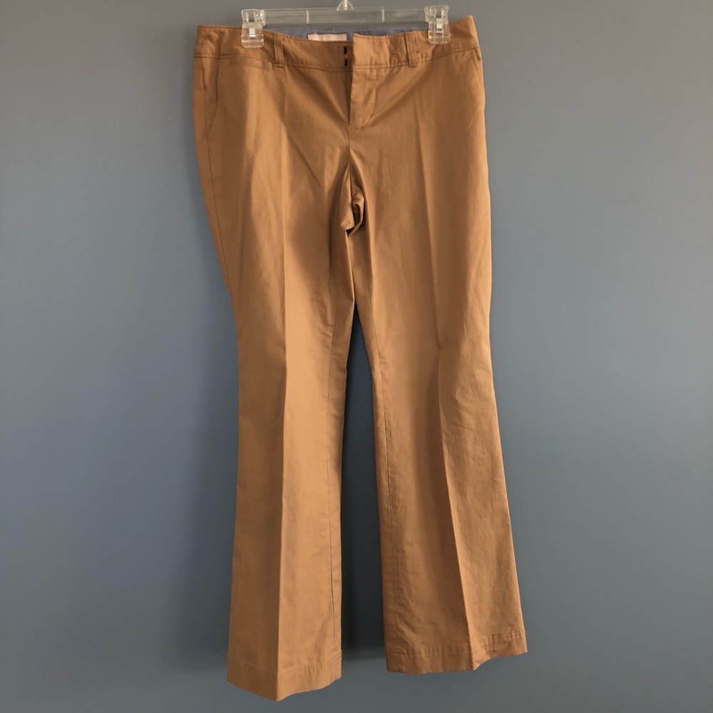 2/20 BANANA REPUBLIC Camel Bootcut Martin Trousers